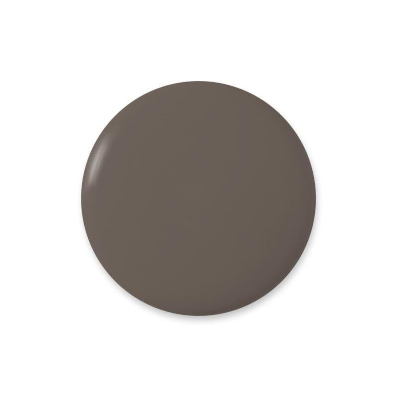 Knopf Midi - Glänzend - Braun