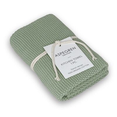 Toalla de cocina - Sólida - Verde tierno