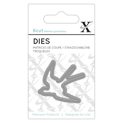 Troqueles Dinky de Xcut, pájaro, acero al carbono, arte y manualidades, suministros para herramientas de corte de carbono, para una hermosa decoración, fabricación de tarjetas, etiquetas de regalo, envolturas, álbumes de recortes, fabricación de invitaciones, Crafters Companion