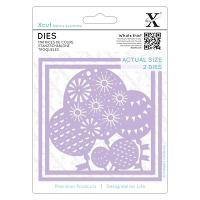 Matrices Xcut, Ballons, 2 pièces, Acier au carbone, Art et artisanat, Fournitures d'outils de coupe, Pour une belle décoration, Fabrication de cartes, Étiquette cadeau, Emballage, Scrapbooking, Fabrication d'invitations, Compagnon des artisans