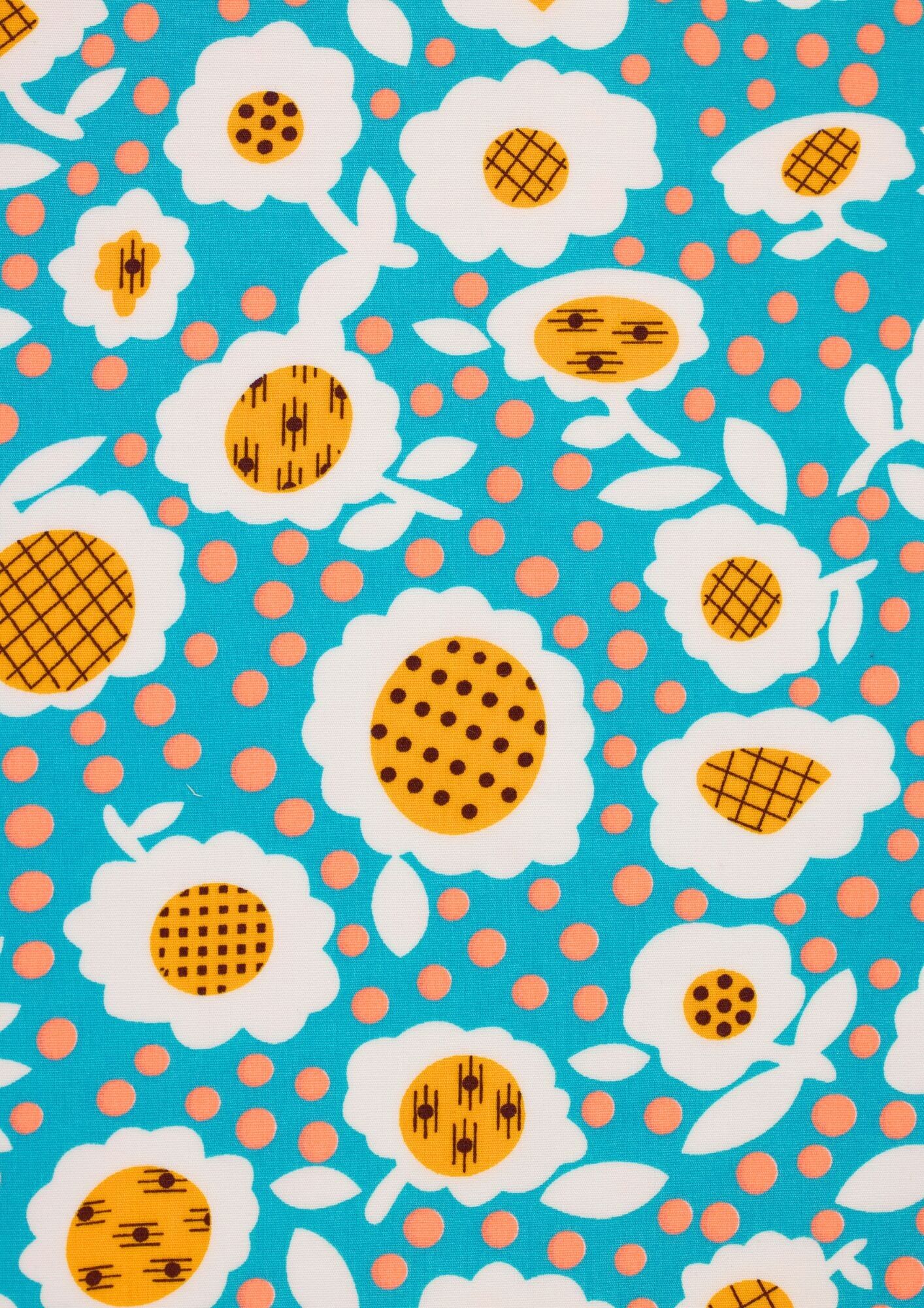 Tessuto popeline di cotone azzurro Pilipili 25M