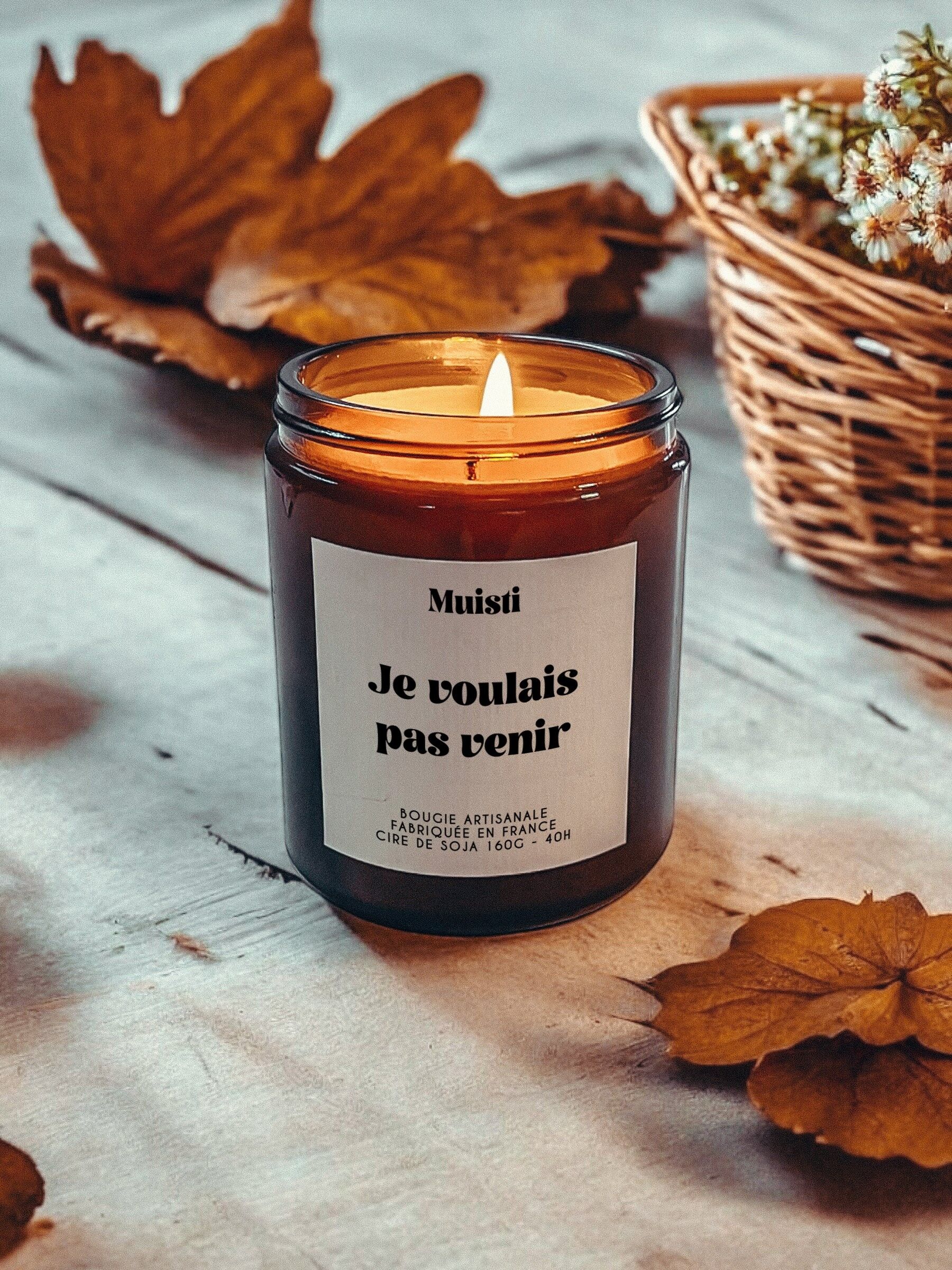 Scented Candle - I didn't want to come
