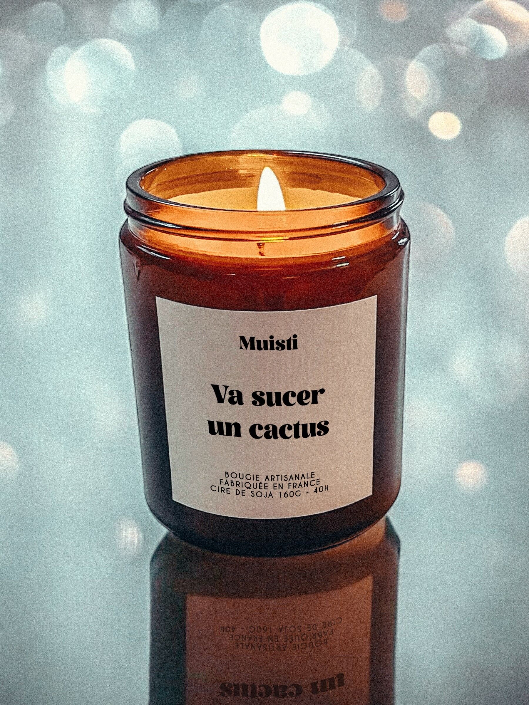 Candela profumata - Vai a succhiare un cactus