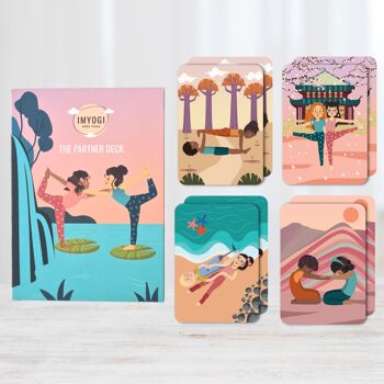 Cartes de yoga partenaires IMYOGI - Cadeau de pleine conscience 6