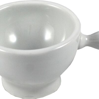 Porcelain razor mug with handle (Article No .: 17117)