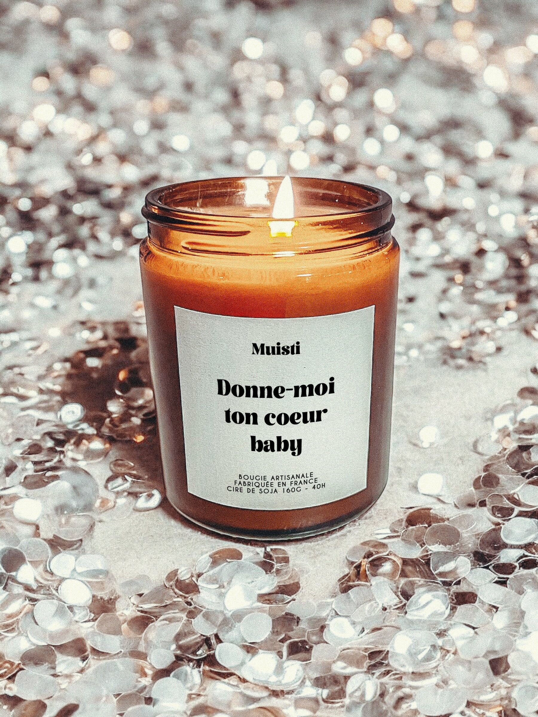 Scented Candle - Give me your heart baby