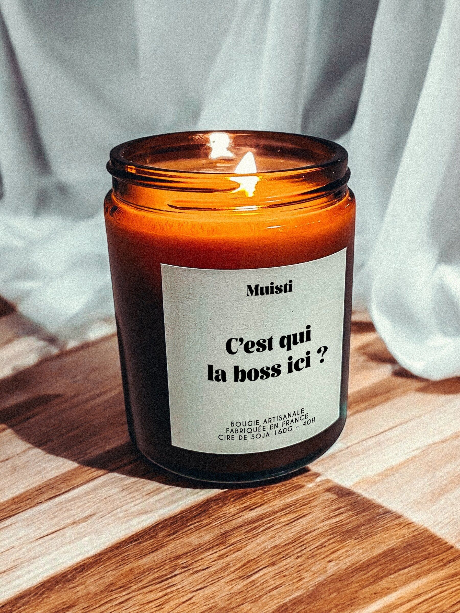 Candela profumata - Chi è il capo qui?