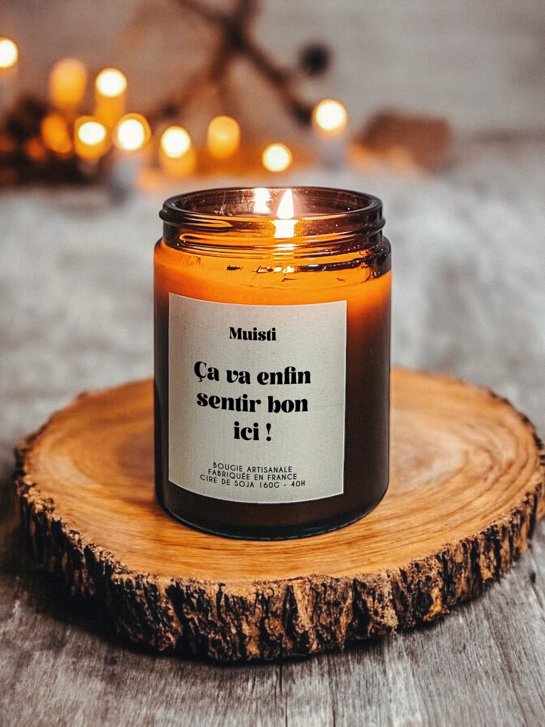 Candela profumata - Finalmente qui dentro si sentirà un buon profumo!