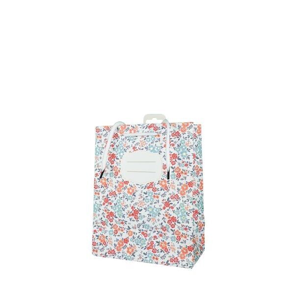 Paper Bag (S) – Flower – 18x10x23 cm