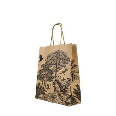Bolsa de papel (S) – Selva – 18x8x23 cm – 100 piezas