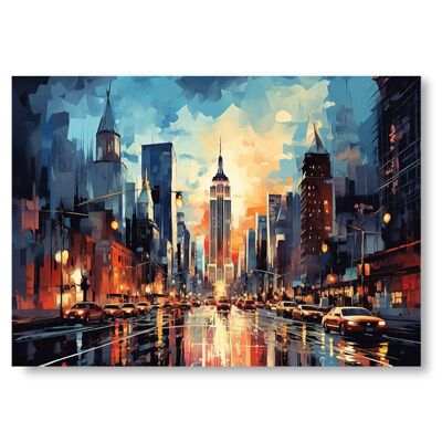 Manifesto di New York – Stile Pop Art