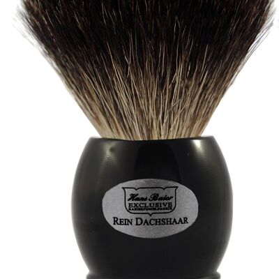 Shaving brush plastic black (Article No .: 51011)