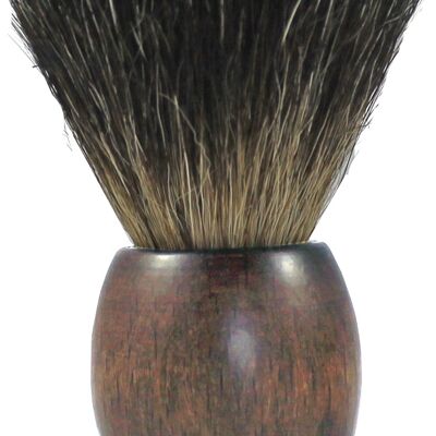 Shaving brush stained beech wood (Article No .: 51051)