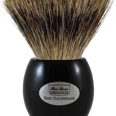 Shaving brush plastic black (Article No .: 52011)