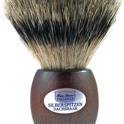 Shaving brush stained beech wood (Article No .: 53051)