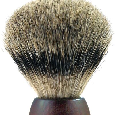 Shaving brush stained beech wood (Article No .: 53051)