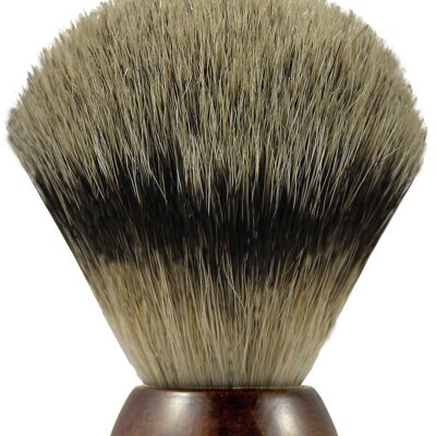 Shaving brush stained beech wood (Article No .: 53053)