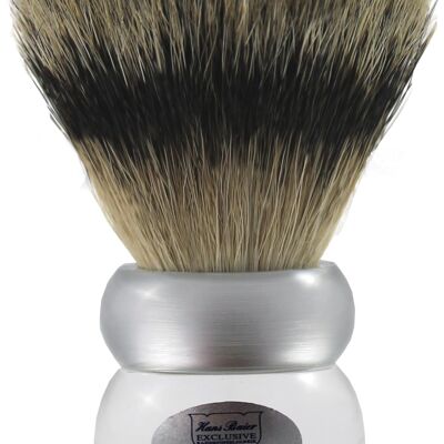 Shaving brush acrylic clear (Article No .: 53093)