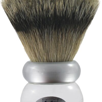 Shaving brush acrylic clear (Article No .: 53094)