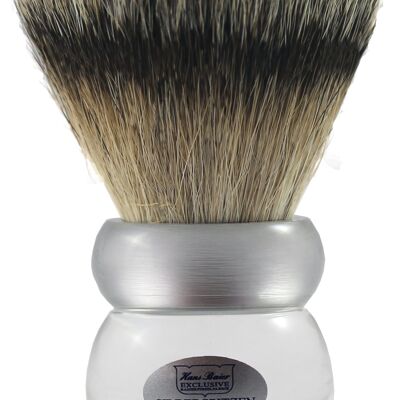 Shaving brush acrylic clear (Article No .: 53095)