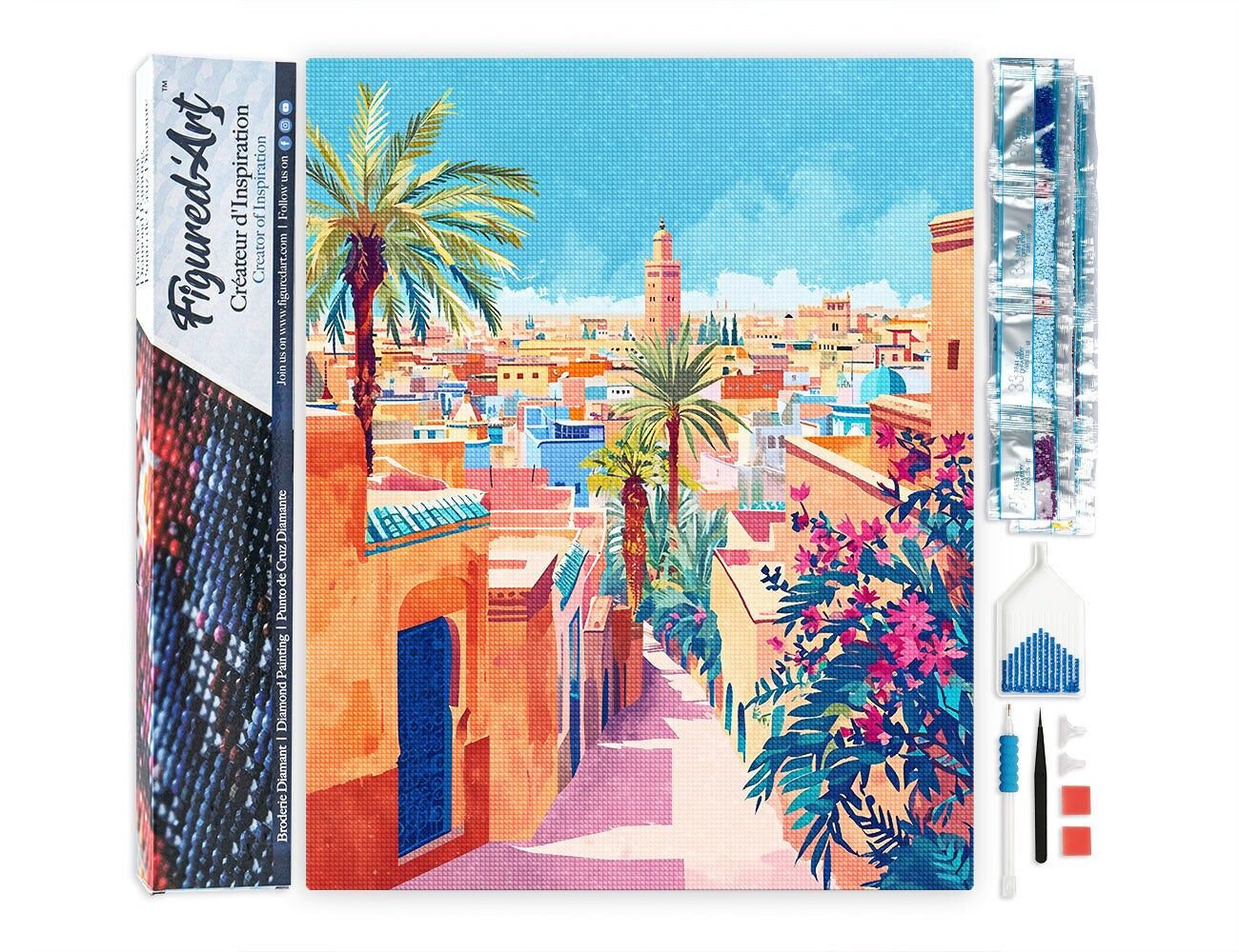 Ricamo a diamante - Marrakech