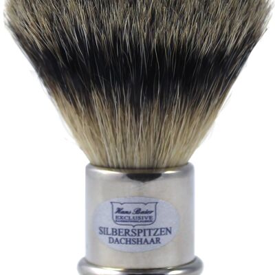 Shaving brush, metal (Article No .: 53172)