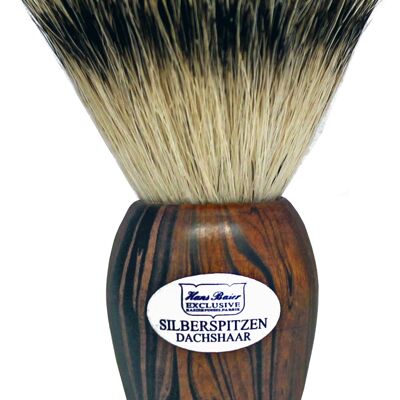 Shaving brush marbled beech (Article No .: 53181)