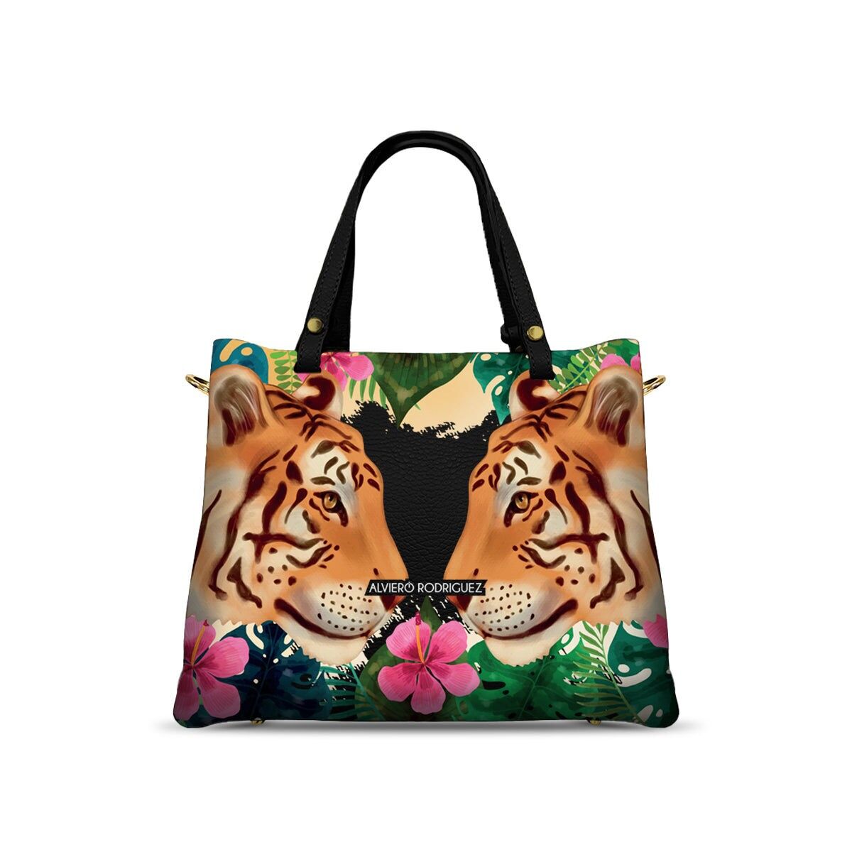 Soledad Tiger Flowers Tasche
