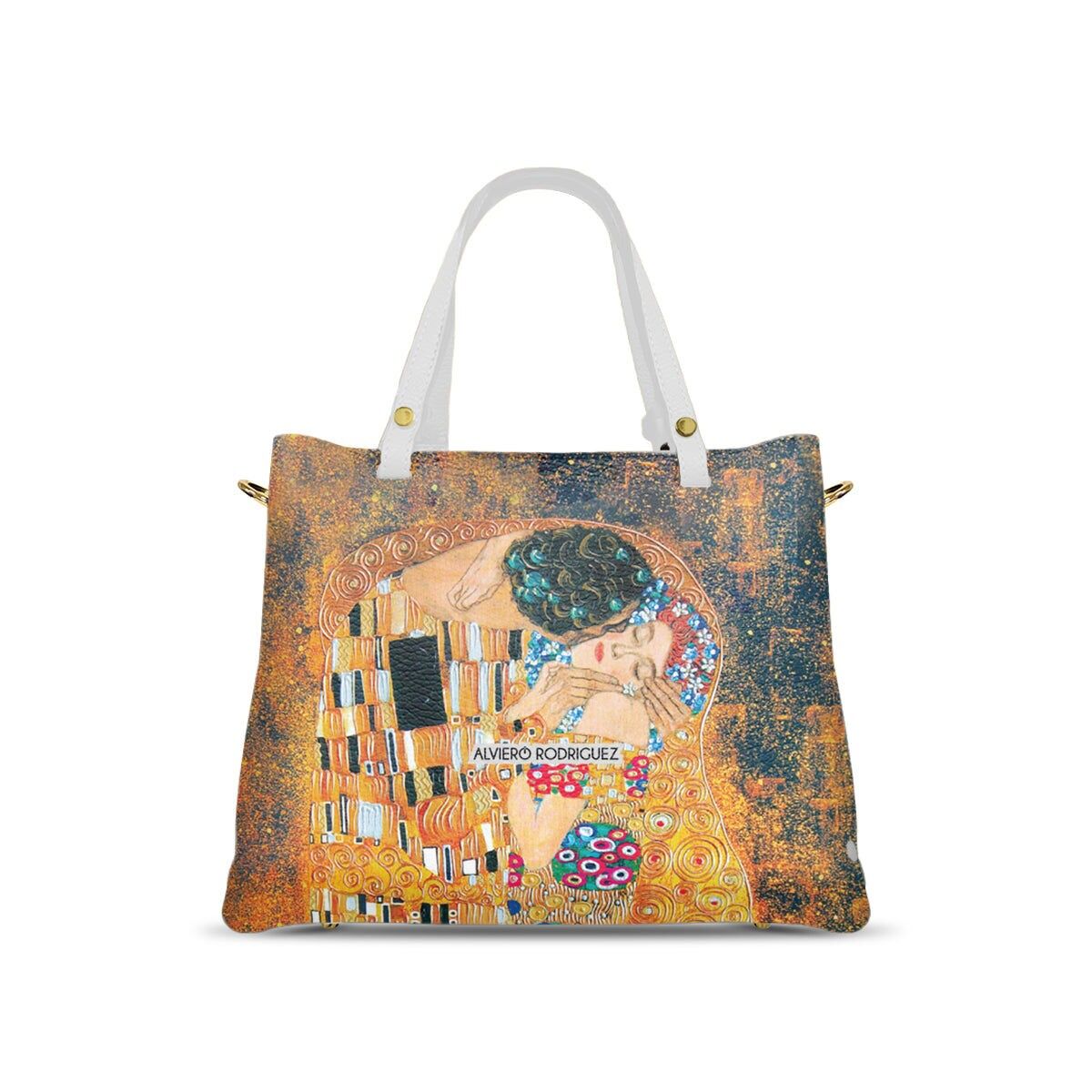 Sac blanc Soledad Kiss de Klimt