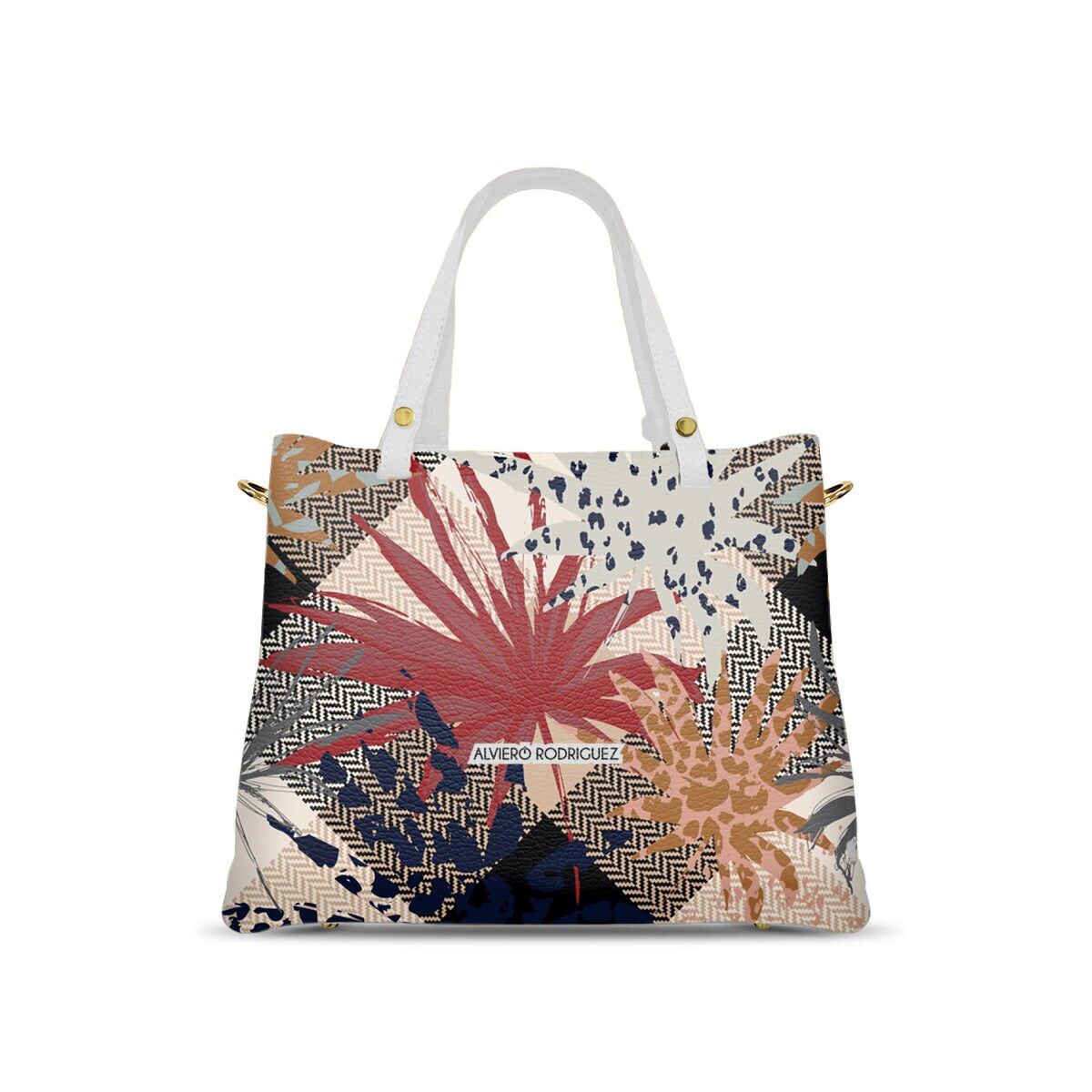 Soledad Weiße Maribou-Tasche