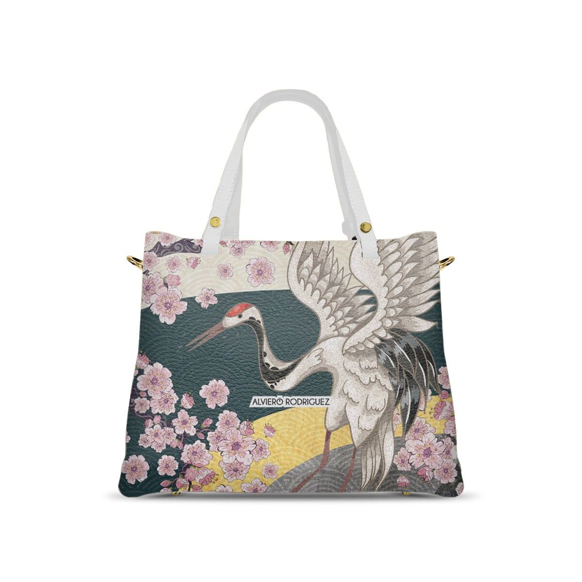 Soledad White Bag Japanese Crane