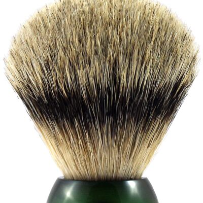 Shaving brush acrylic english-green (Article No .: 53402)