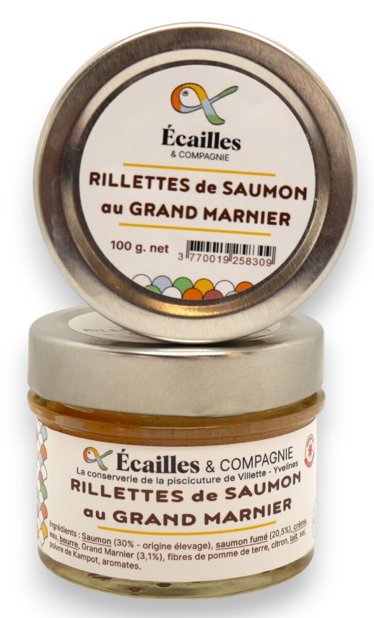 Rillettes di salmone al Grand Marnier (100g)