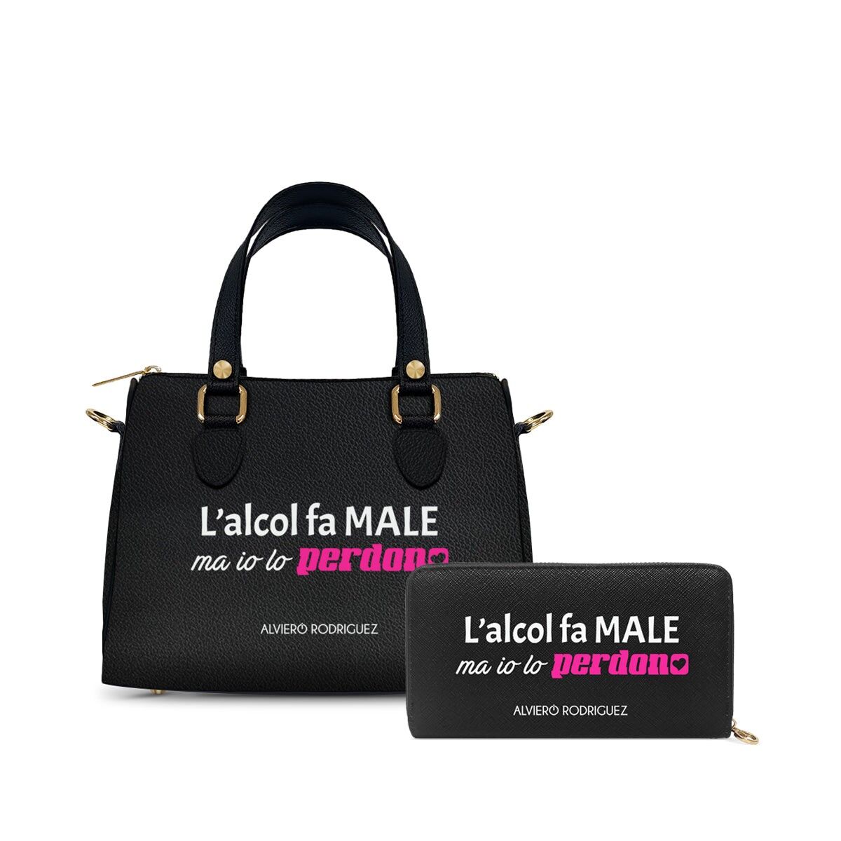 Coffre et portefeuille zippé en promotion Ivy L'alcool est mauvais