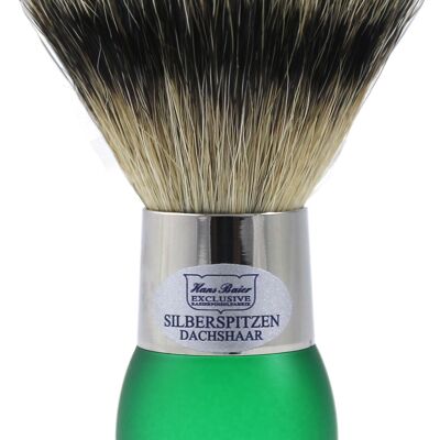 Shaving brush acrylic green (Article No .: 53662)