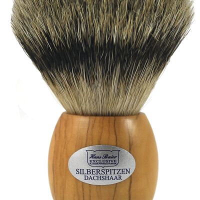 Shaving brush olive wood (Article No .: 53671)