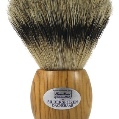 Shaving brush olive wood (Article No .: 53672)