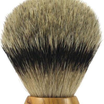Shaving brush olive wood (Article No .: 53673)