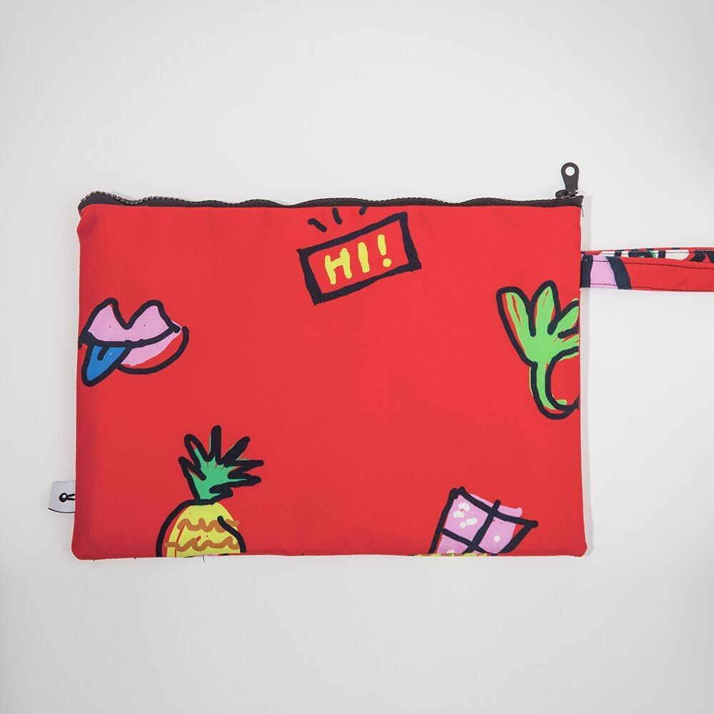 Hai!Tragetasche - Rot