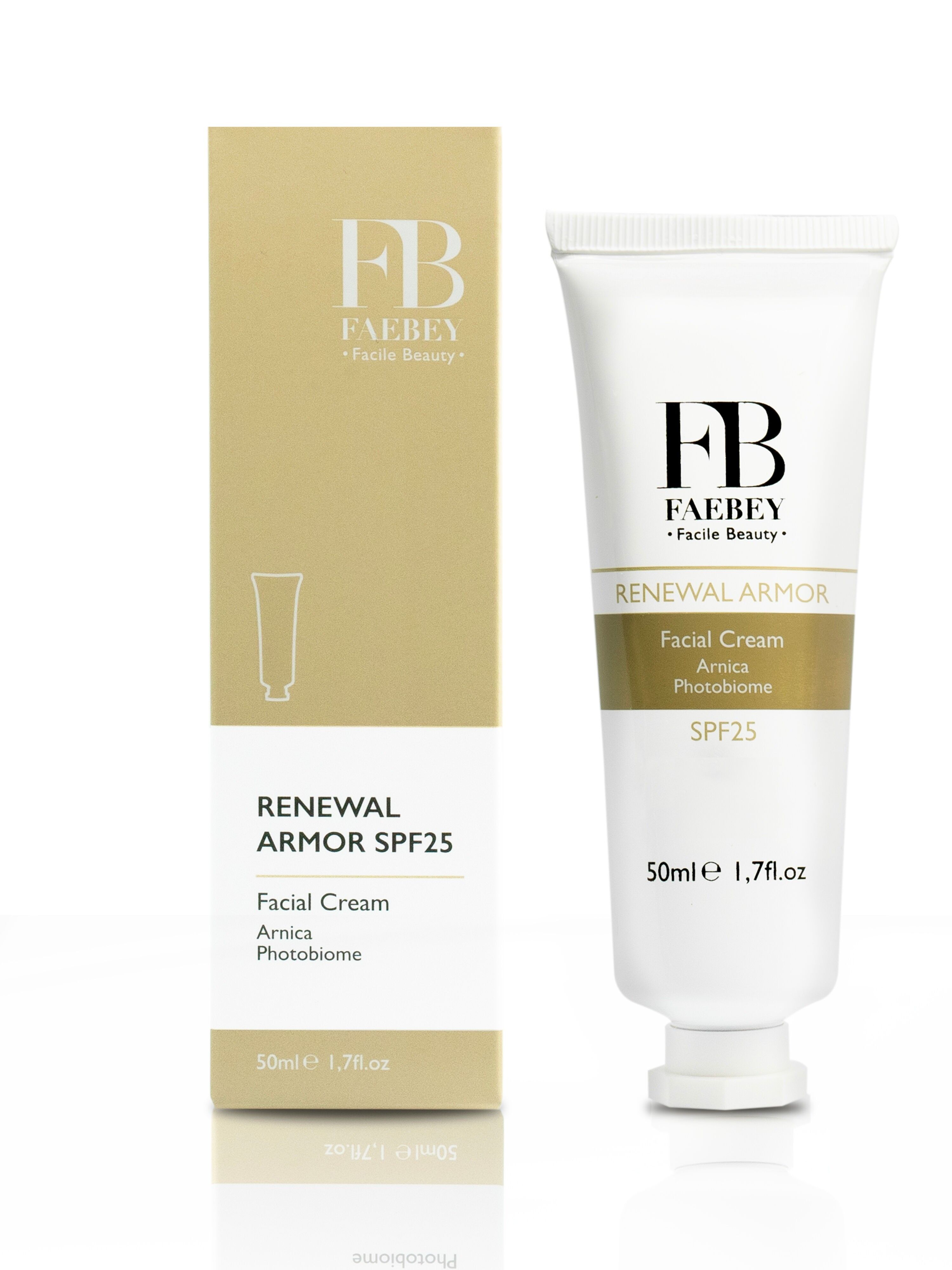 RENEWAL ARMOR SPF25 Facial Cream 50 ml CON ARNICA + PHOTOBIOME