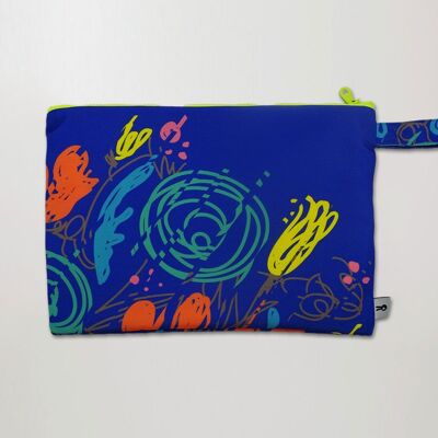 Borsa portatutto Purple Garden