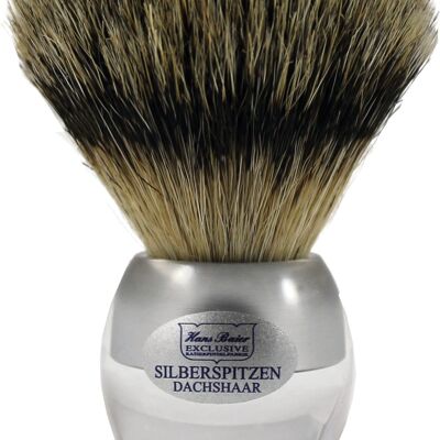 Shaving brush acrylic clear (Article No .: 53721)