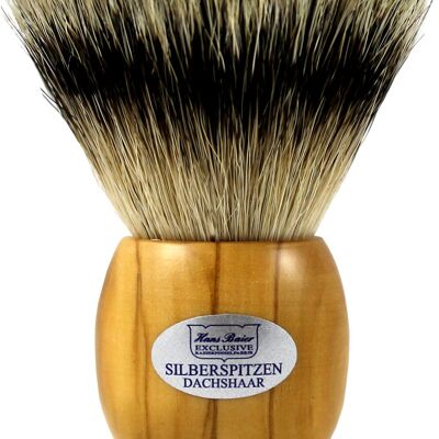 Shaving brush olive wood (Article No .: 53743)
