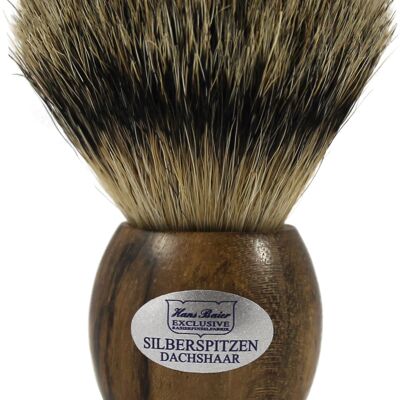 Shaving brush walnut wood (Article No .: 53761)