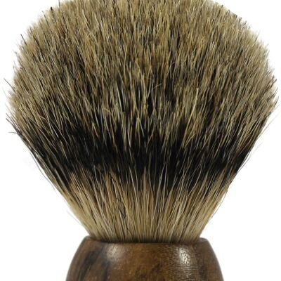 Shaving brush walnut wood (Article No .: 53761)