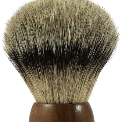 Shaving brush walnut wood (Article No .: 53775)