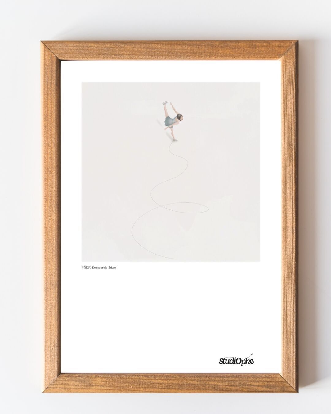 Wintersüße Aquarell Poster