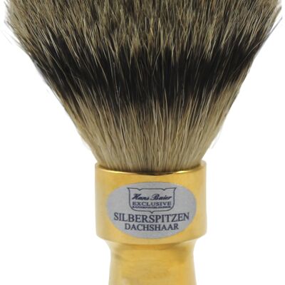Shaving brush little rascal gold-colored (Article No .: 53901)