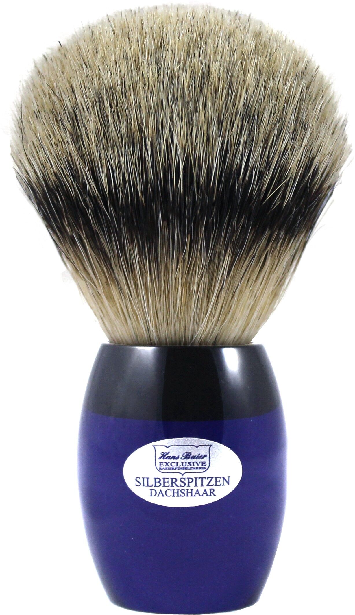 Pennello da barba acrilico blu scuro (articolo n.: 53943)