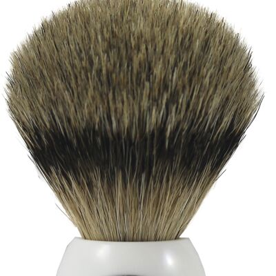 Shaving brush acrylic white (Article No .: 53971)